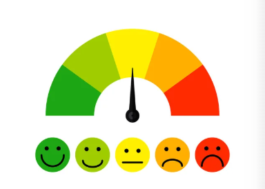 elégedettség grafikus illusztráció